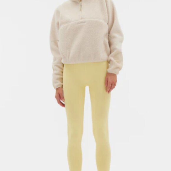 Halfdays Yellow Pieper Teddy Jacket - Picture 4 of 4